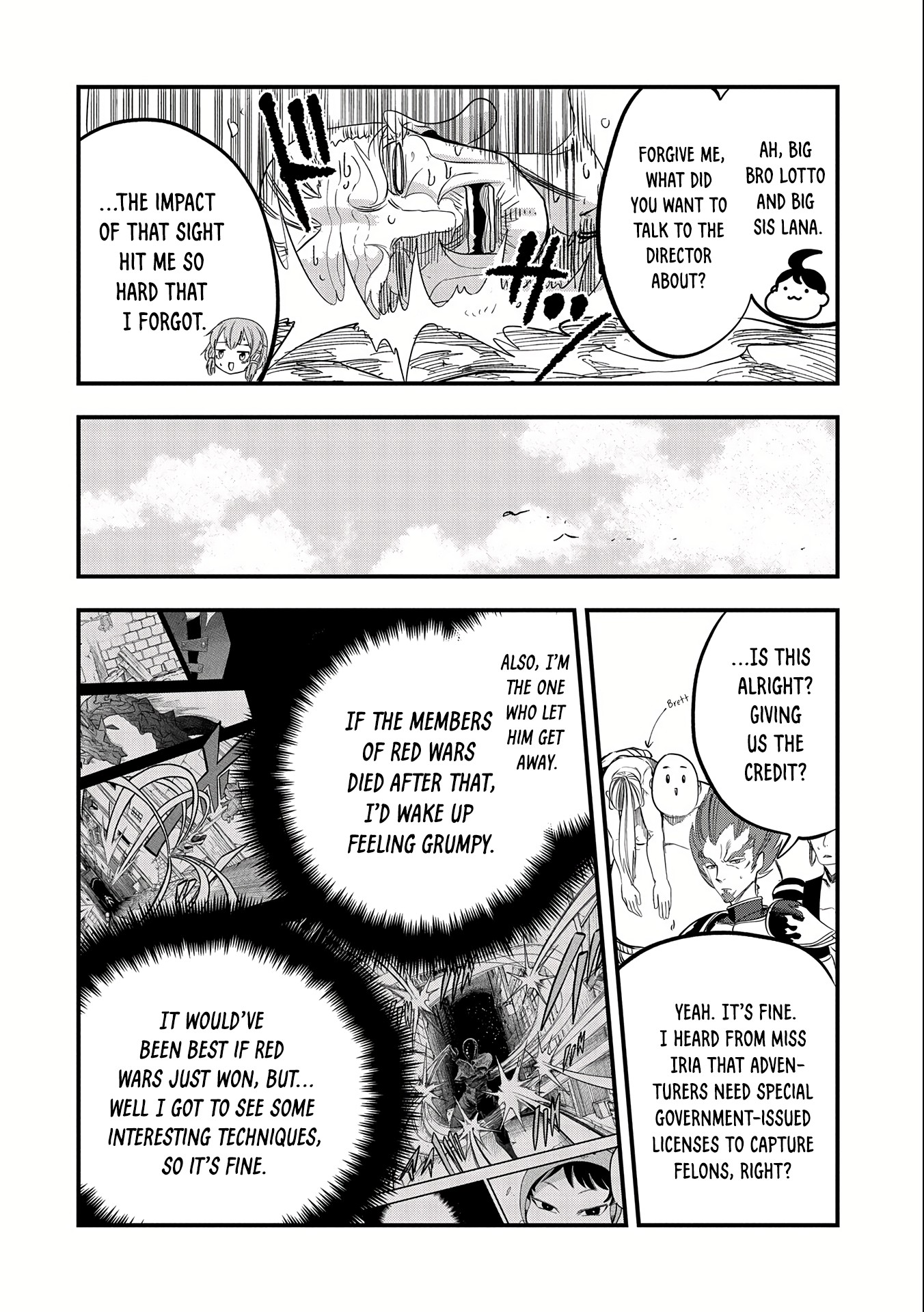 Halaman dari Umareta Chokugo ni Suterareta kedo, Zensei ga Taikensha datta node Yoyuu de Ikitemasu ~Saikyou Akachan Daibousou~ Chapter 11