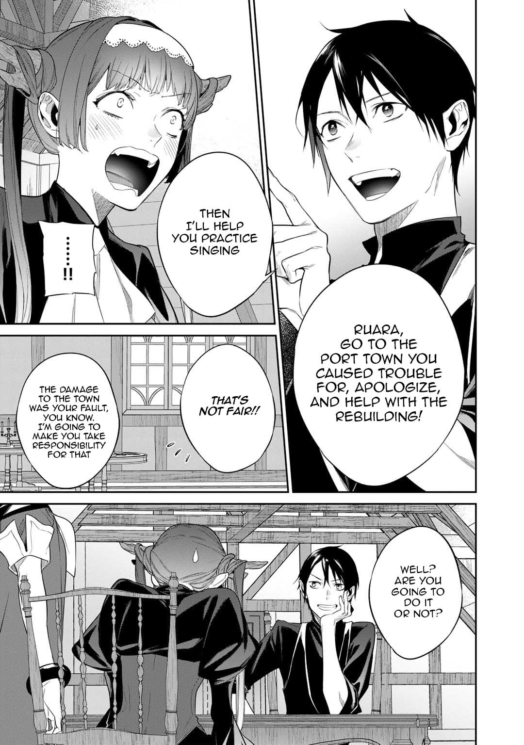 Halaman dari Kekkaishi e no Tensei Chapter 40