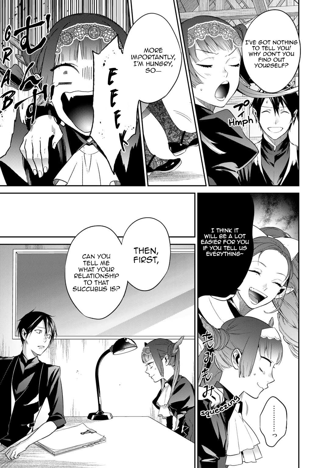 Halaman dari Kekkaishi e no Tensei Chapter 40