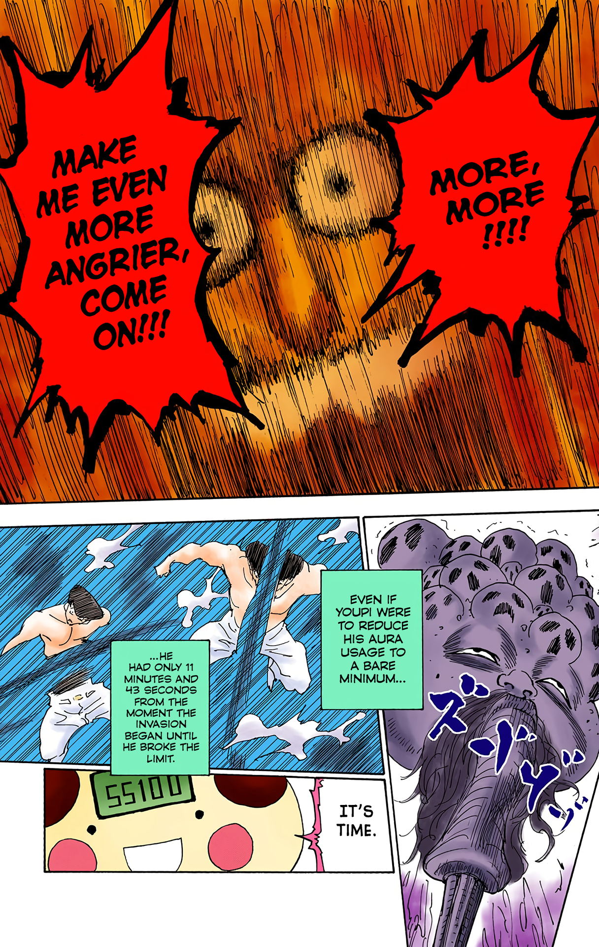 Halaman dari HUNTER x HUNTER (Official Colored) Chapter 287