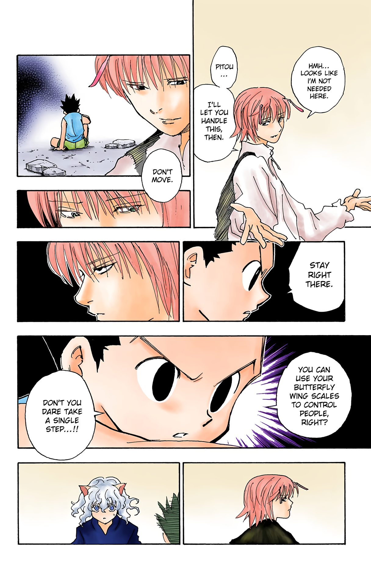 Halaman dari HUNTER x HUNTER (Official Colored) Chapter 287