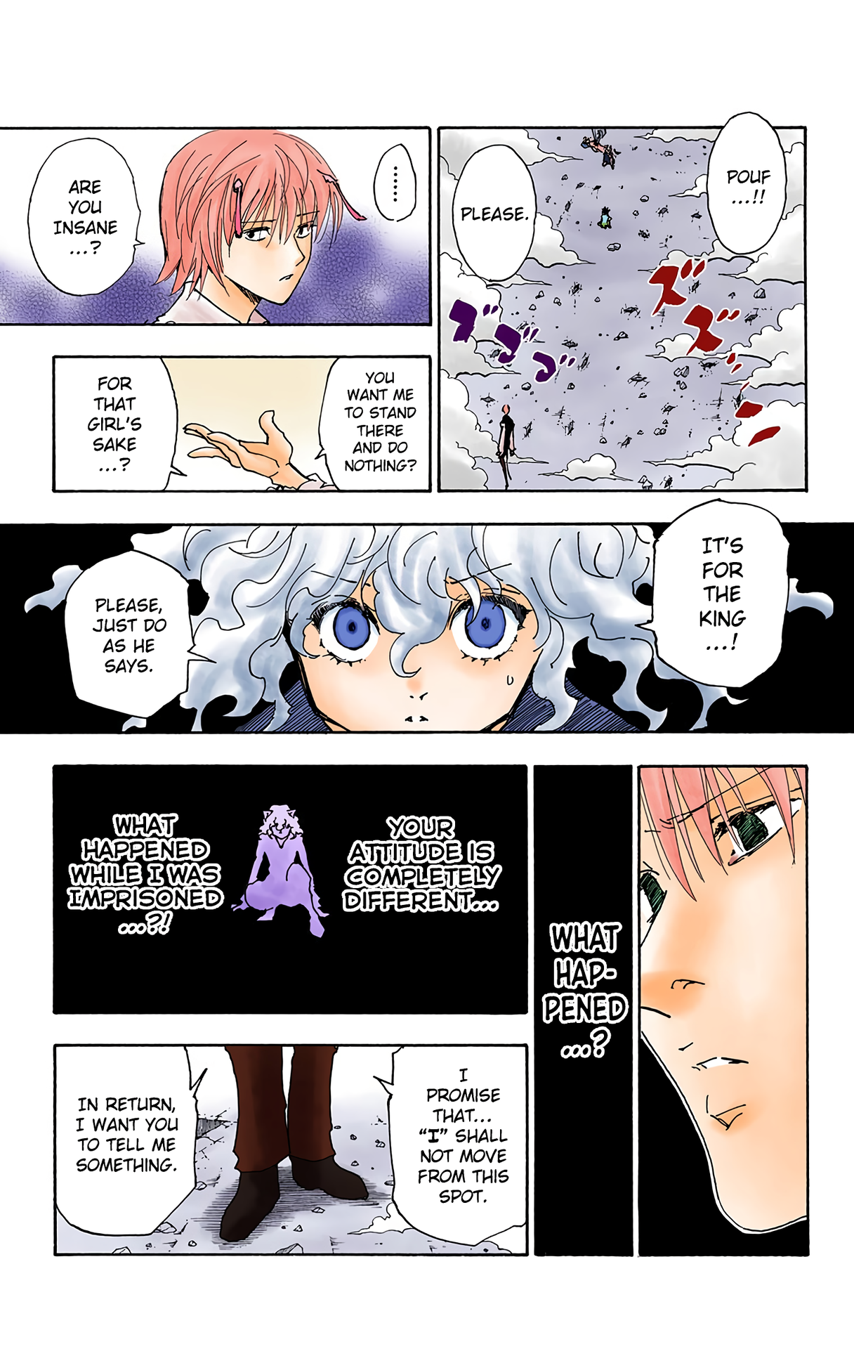 Halaman dari HUNTER x HUNTER (Official Colored) Chapter 287