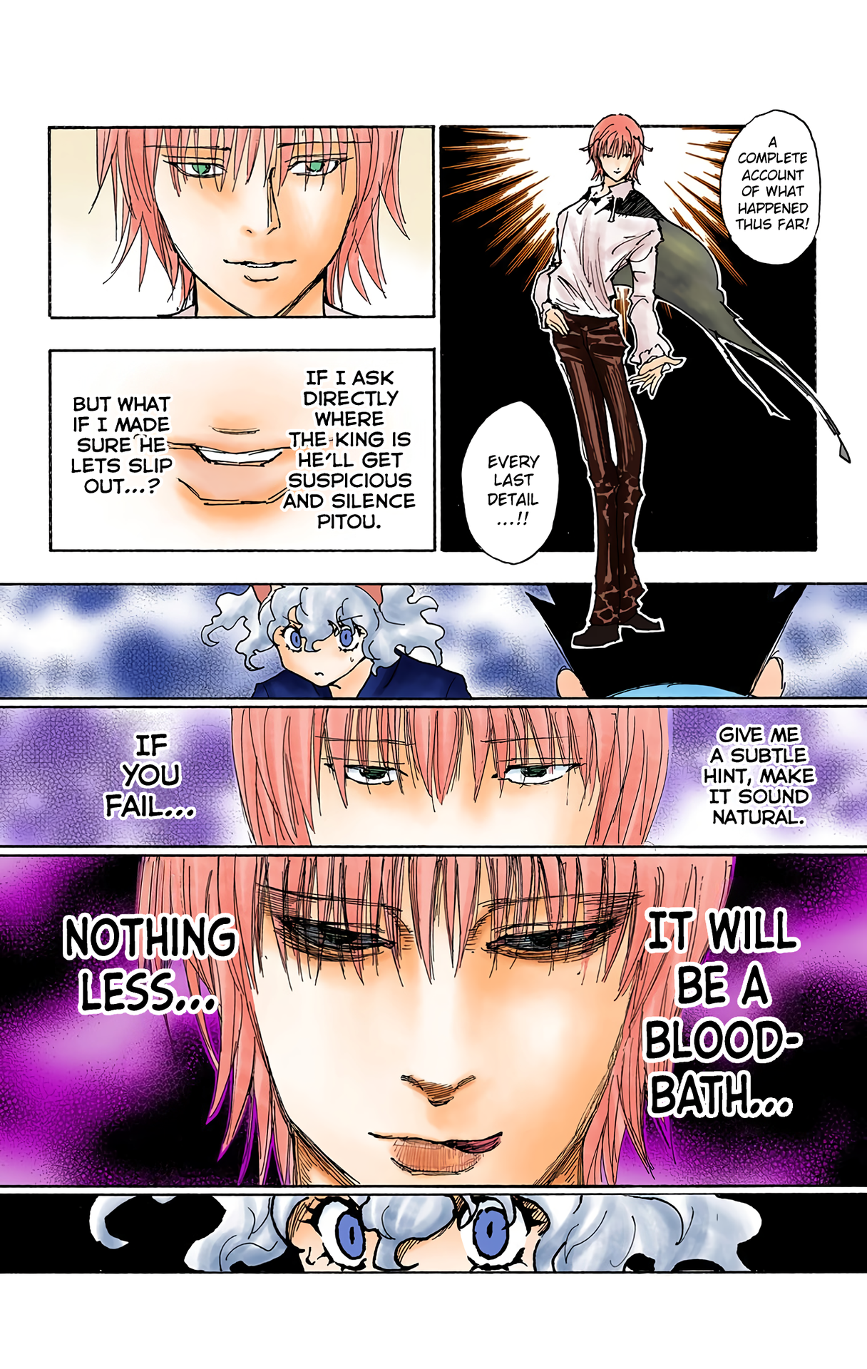 Halaman dari HUNTER x HUNTER (Official Colored) Chapter 287
