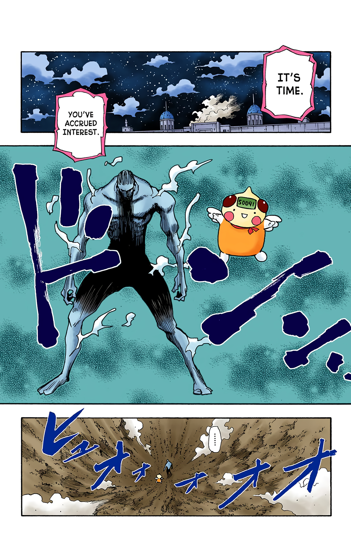 Halaman dari HUNTER x HUNTER (Official Colored) Chapter 287