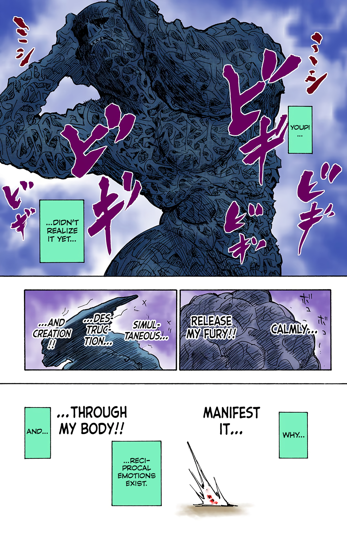 Halaman dari HUNTER x HUNTER (Official Colored) Chapter 287