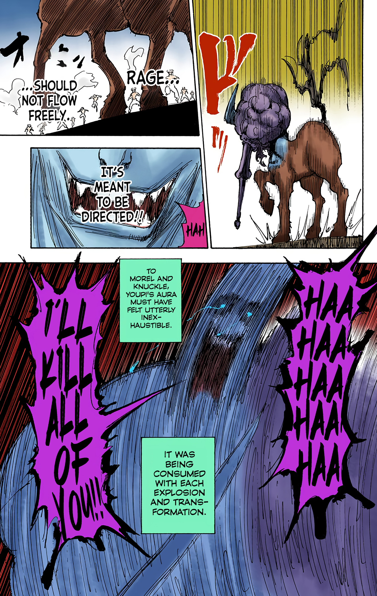Halaman dari HUNTER x HUNTER (Official Colored) Chapter 287