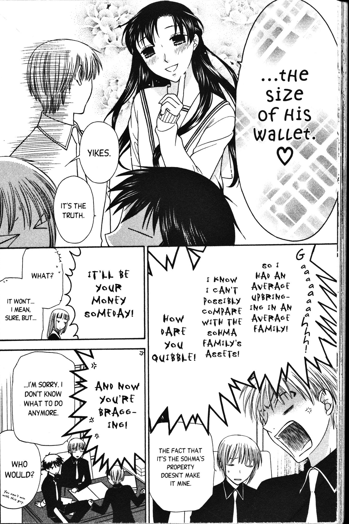 Halaman dari Fruits Basket Chapter 103