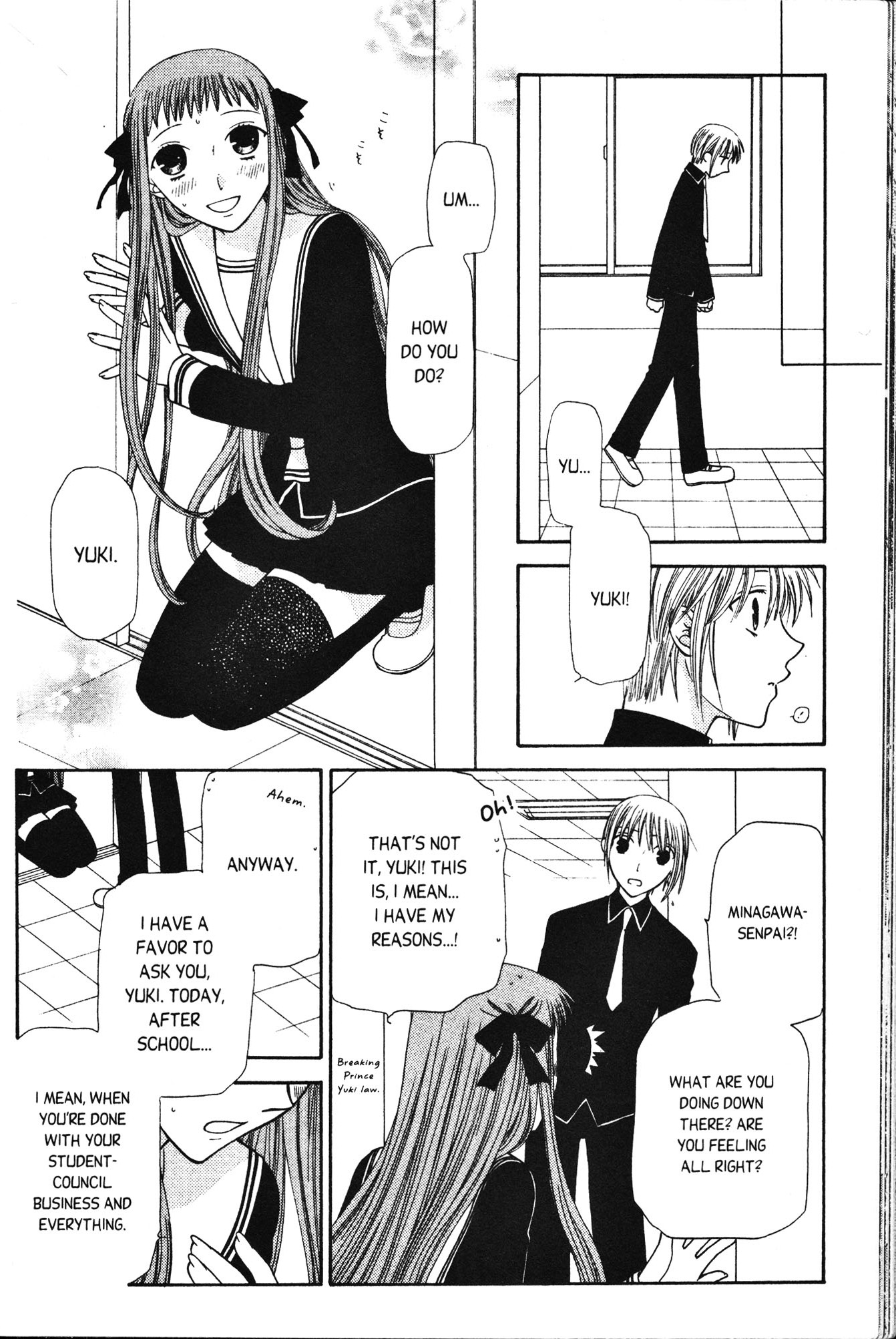 Halaman dari Fruits Basket Chapter 103