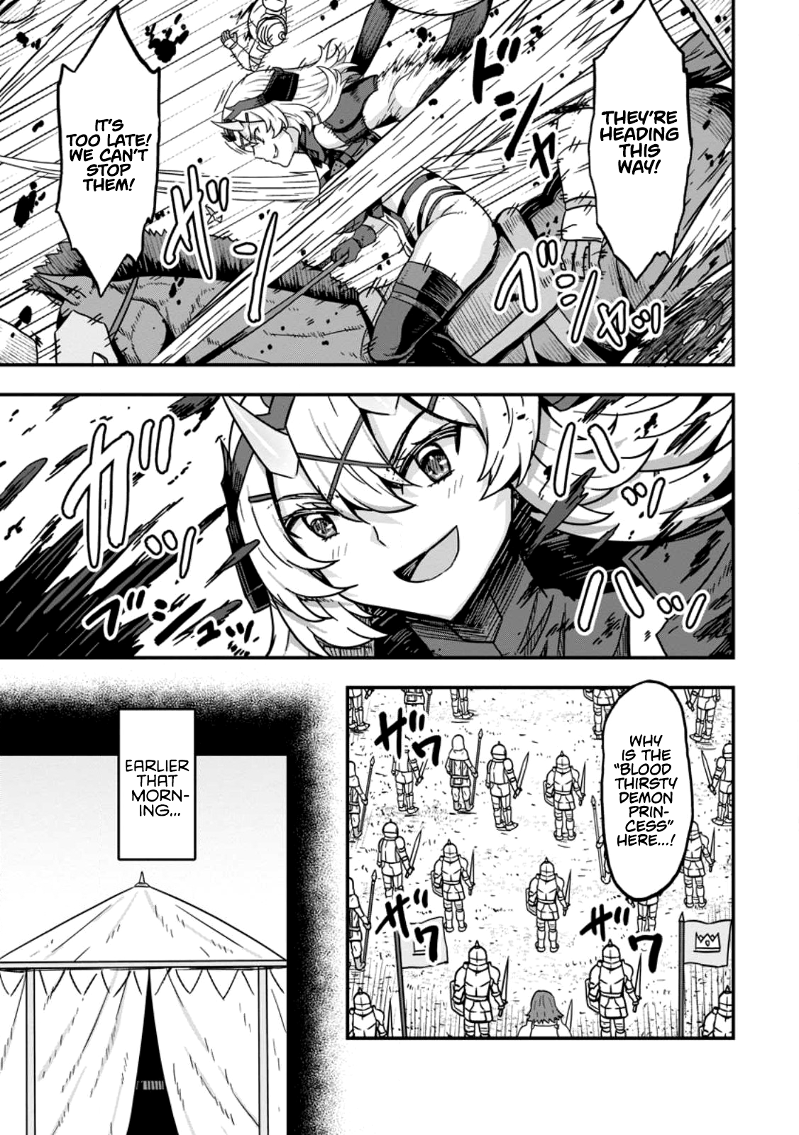 Halaman dari Isekai Saikyou no Yome desu ga, Yoru no Tatakai wa Ore no Hou ga Tsuyoi You desu: Chiryaku o Ikashite Nariagaru Harem Senki Chapter 6