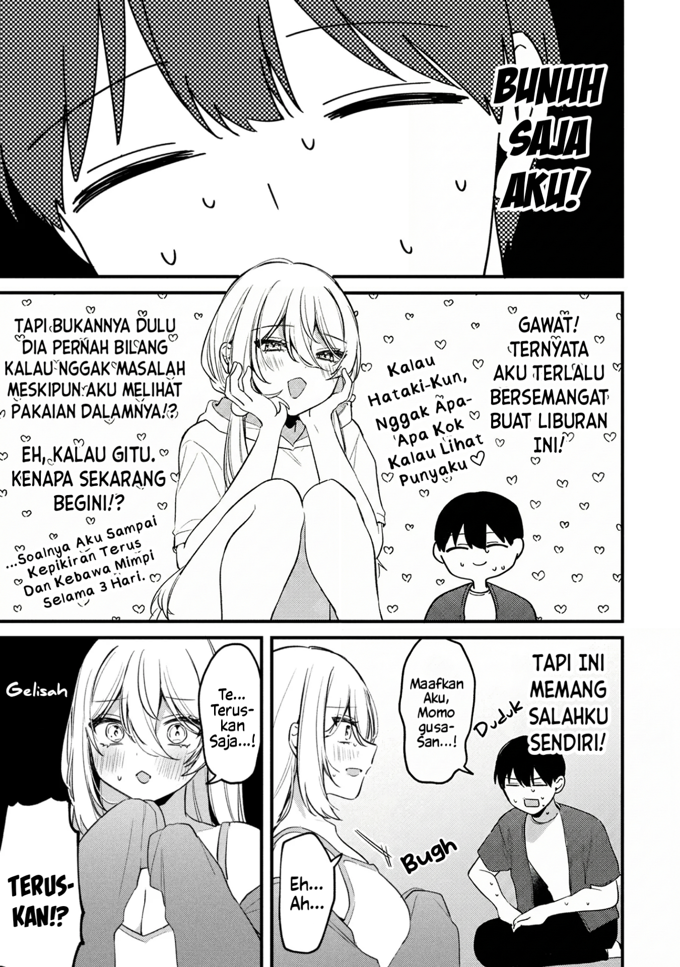 Momogusa-san ga Monogusasugiru!! Chapter 23 - halaman 8