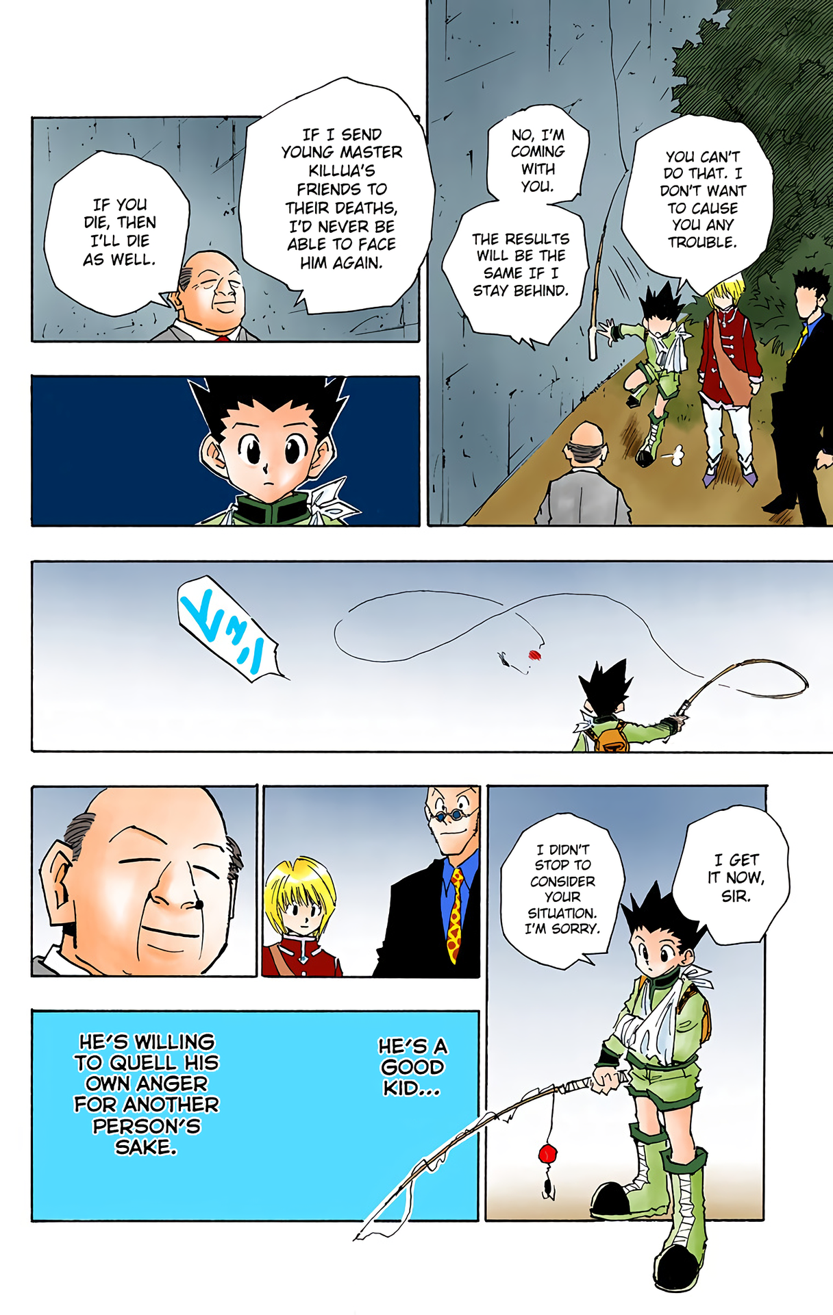 Halaman dari HUNTER x HUNTER (Official Colored) Chapter 40