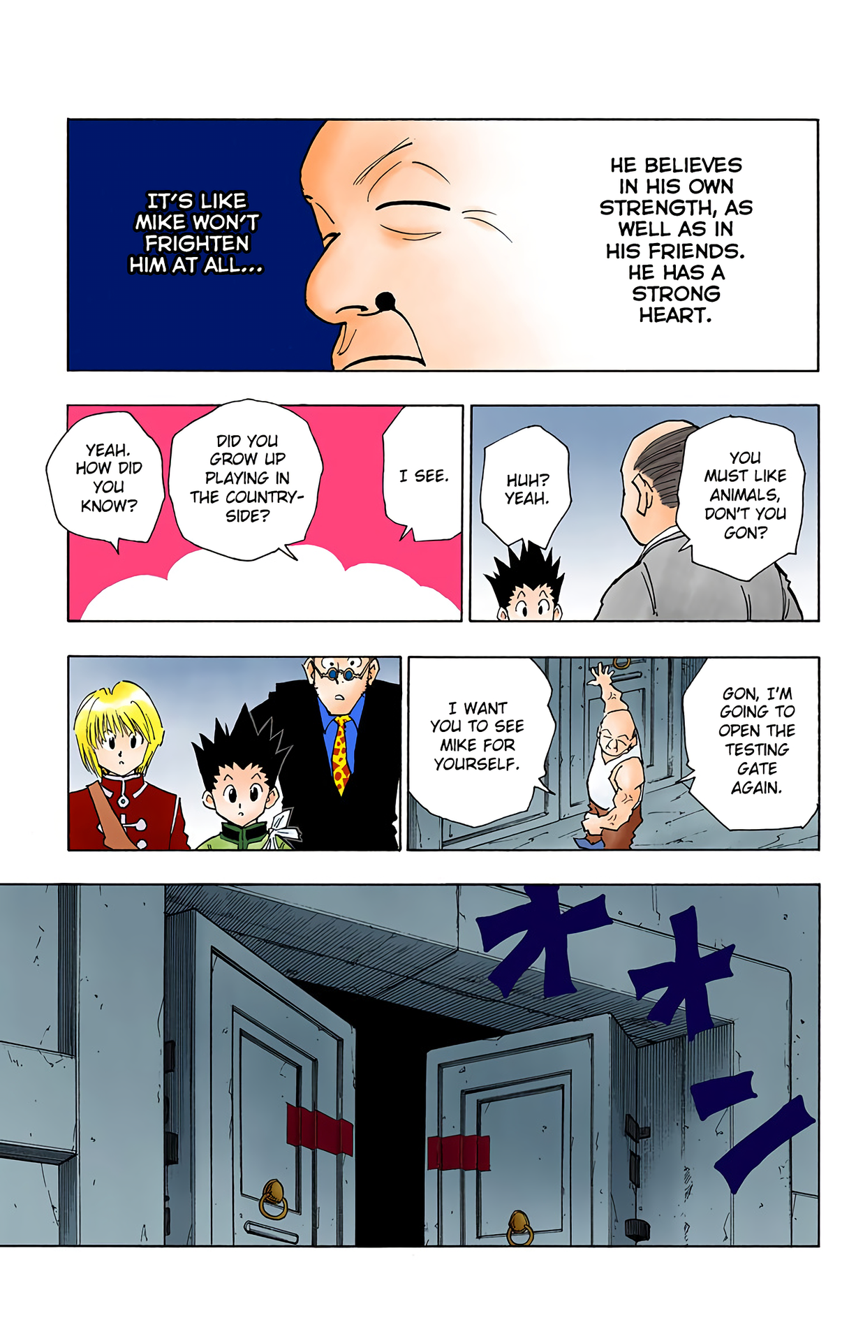 Halaman dari HUNTER x HUNTER (Official Colored) Chapter 40
