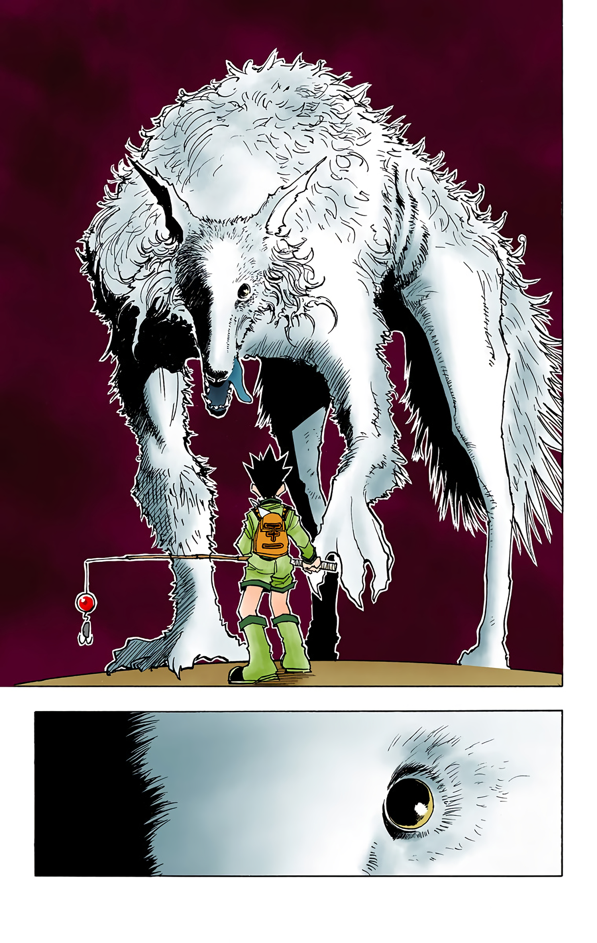 Halaman dari HUNTER x HUNTER (Official Colored) Chapter 40