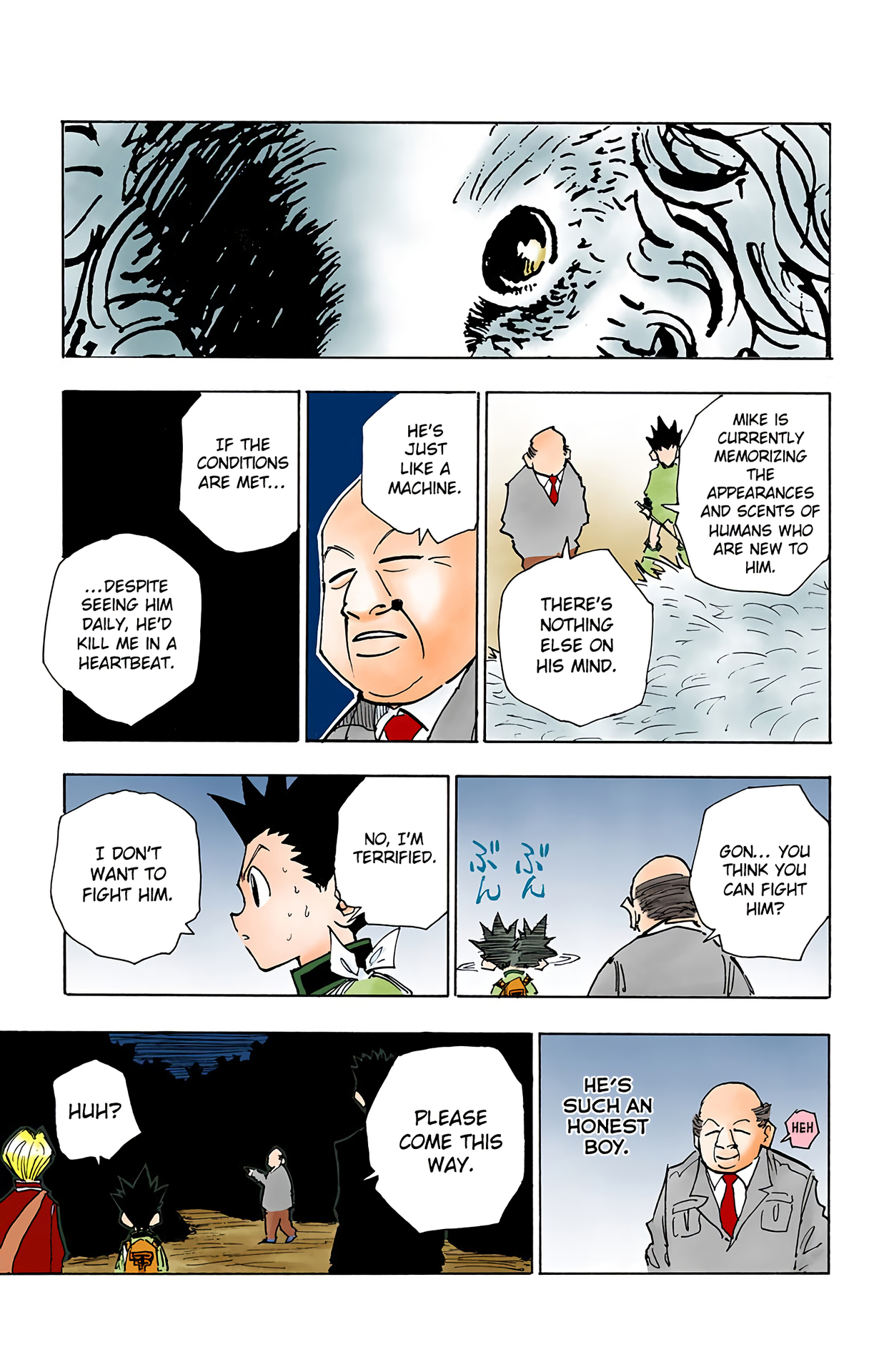 Halaman dari HUNTER x HUNTER (Official Colored) Chapter 40