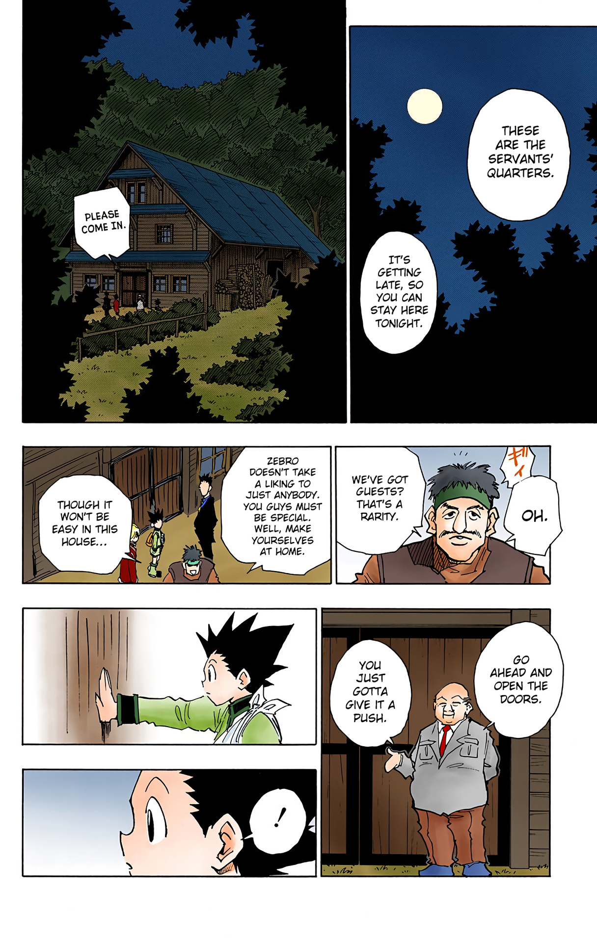 Halaman dari HUNTER x HUNTER (Official Colored) Chapter 40