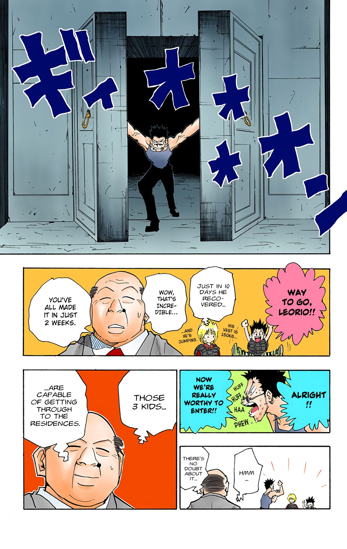 Halaman dari HUNTER x HUNTER (Official Colored) Chapter 40