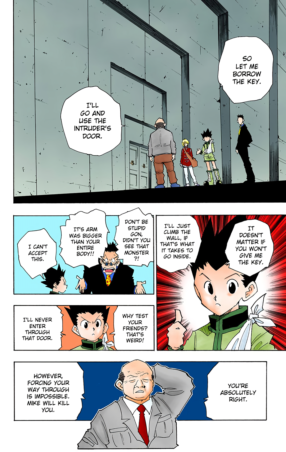Halaman dari HUNTER x HUNTER (Official Colored) Chapter 40
