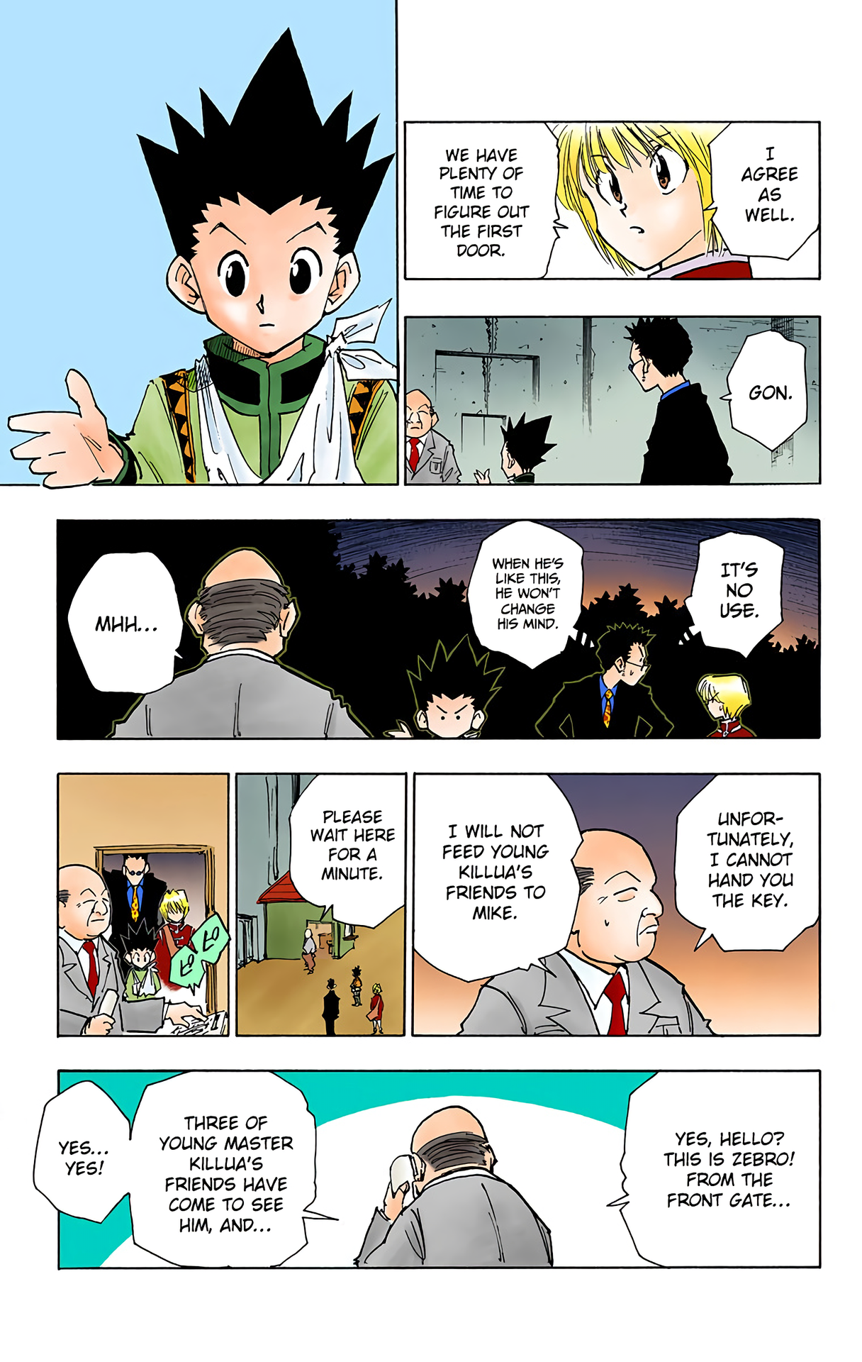 Halaman dari HUNTER x HUNTER (Official Colored) Chapter 40