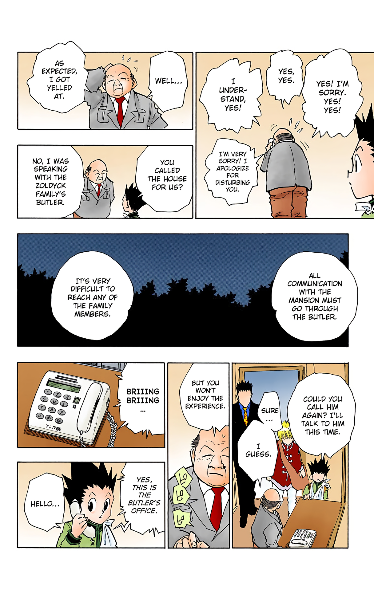 Halaman dari HUNTER x HUNTER (Official Colored) Chapter 40
