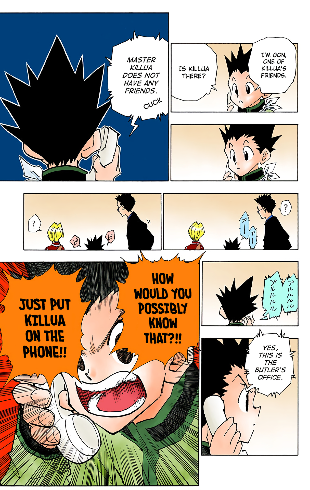 Halaman dari HUNTER x HUNTER (Official Colored) Chapter 40