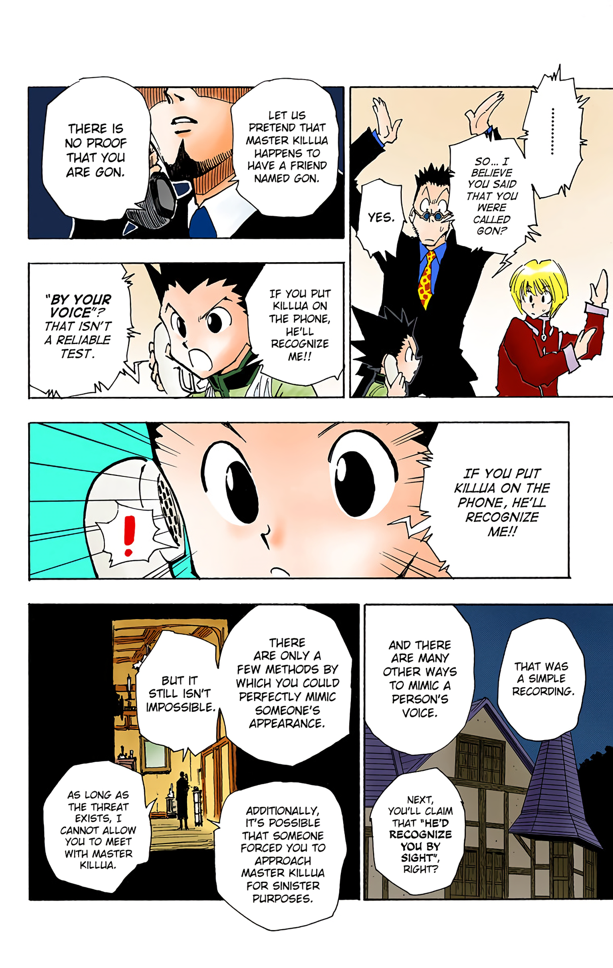 Halaman dari HUNTER x HUNTER (Official Colored) Chapter 40