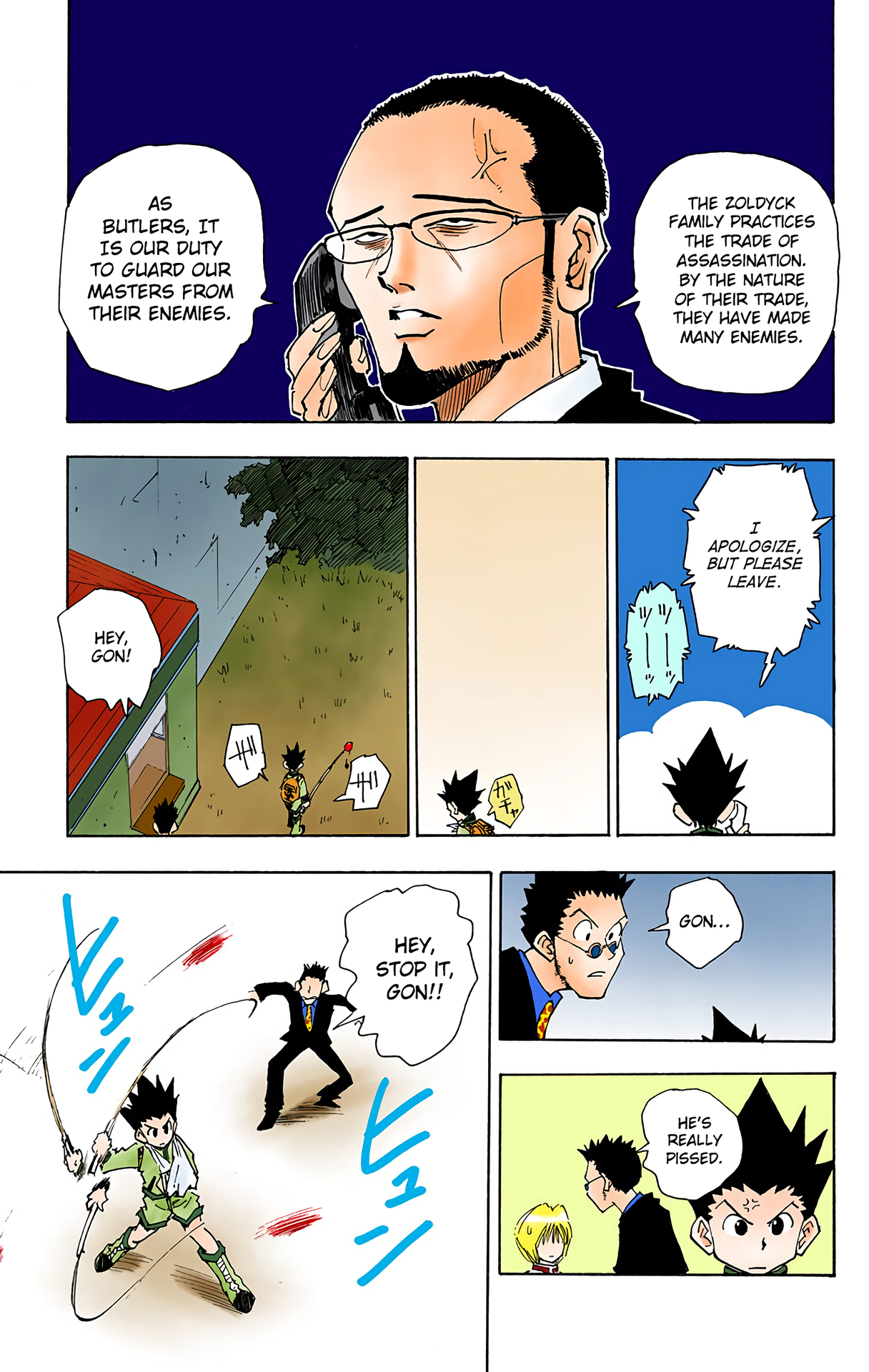 Halaman dari HUNTER x HUNTER (Official Colored) Chapter 40