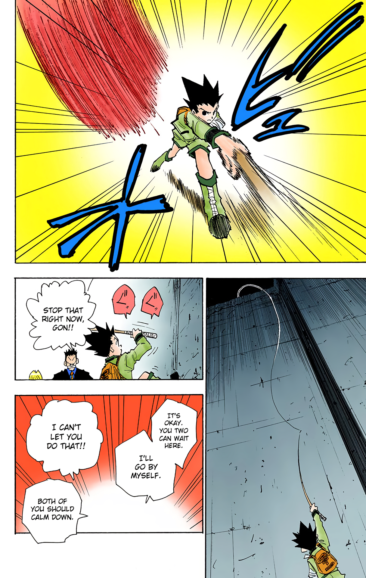 Halaman dari HUNTER x HUNTER (Official Colored) Chapter 40