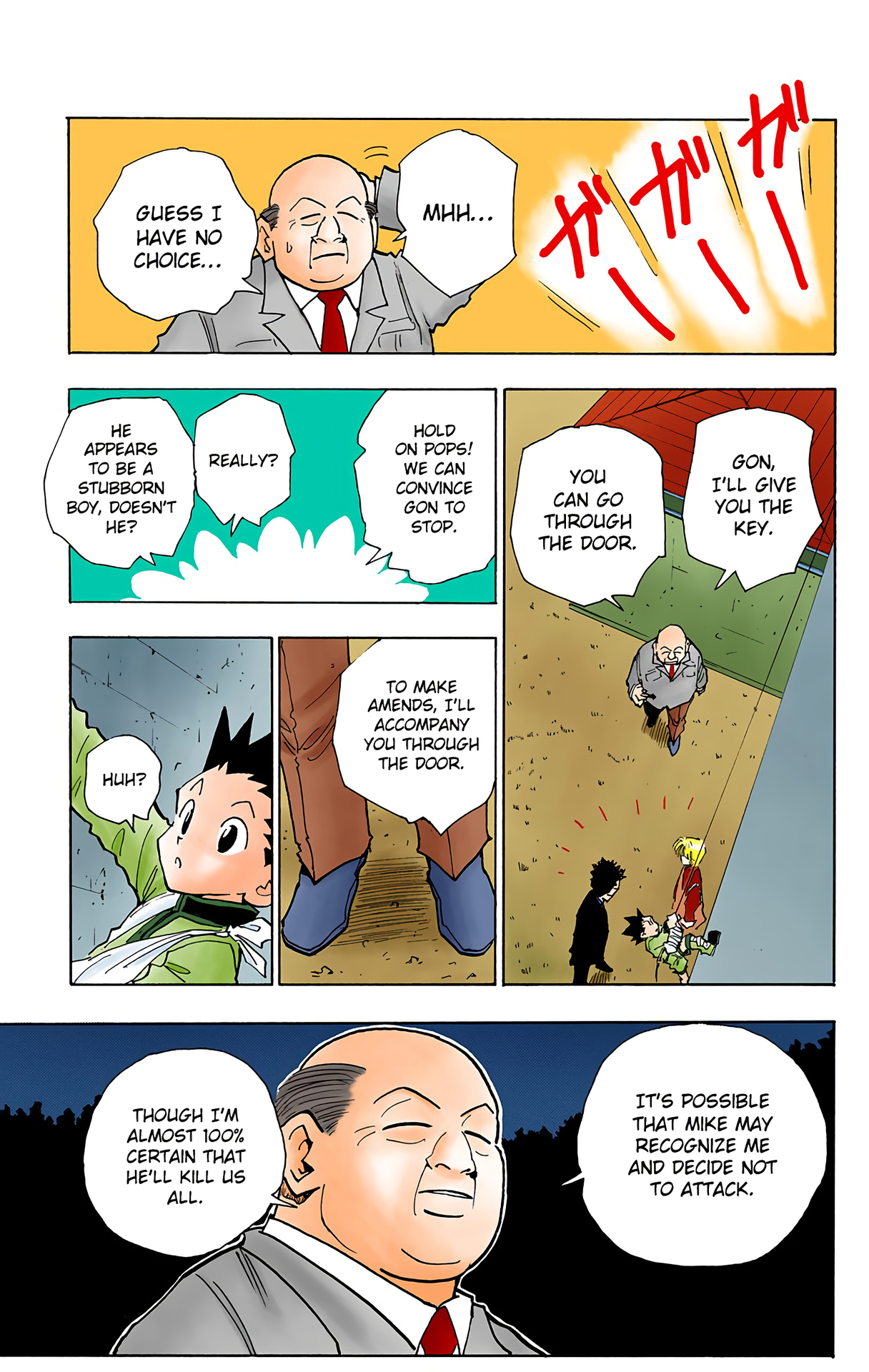 Halaman dari HUNTER x HUNTER (Official Colored) Chapter 40