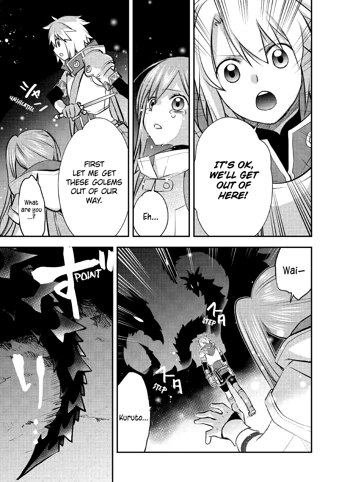 Halaman dari Kanchigai no Atelier Meister - Eiyuu Party no Moto Zatsuyougakari ga, Jitsu wa Sentou Igai ga SSS Rank Datta to Iu Yoku Aru Hanashi Chapter 10