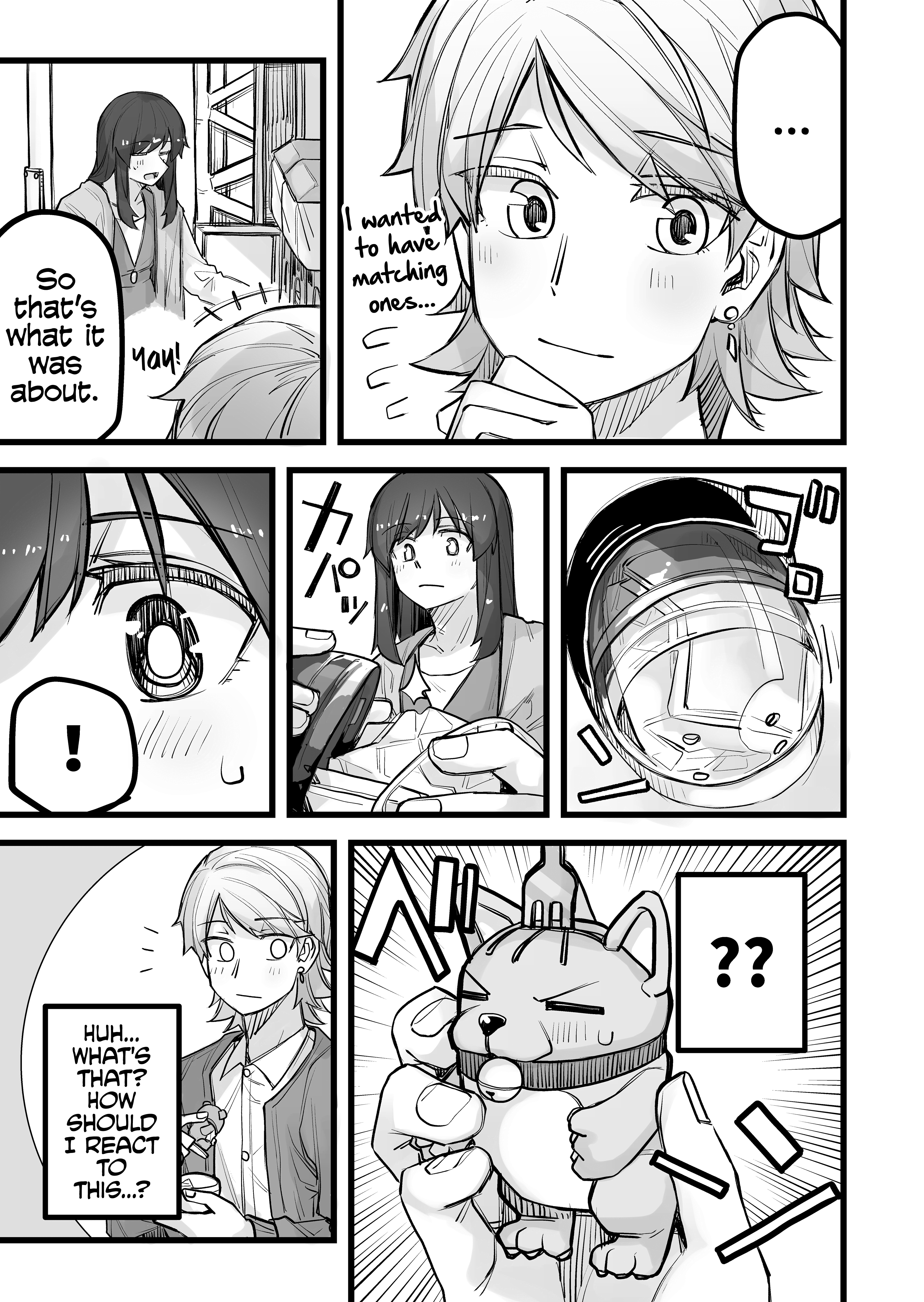 Halaman dari Ikemen Joshi to Josou Danshi Chapter 43