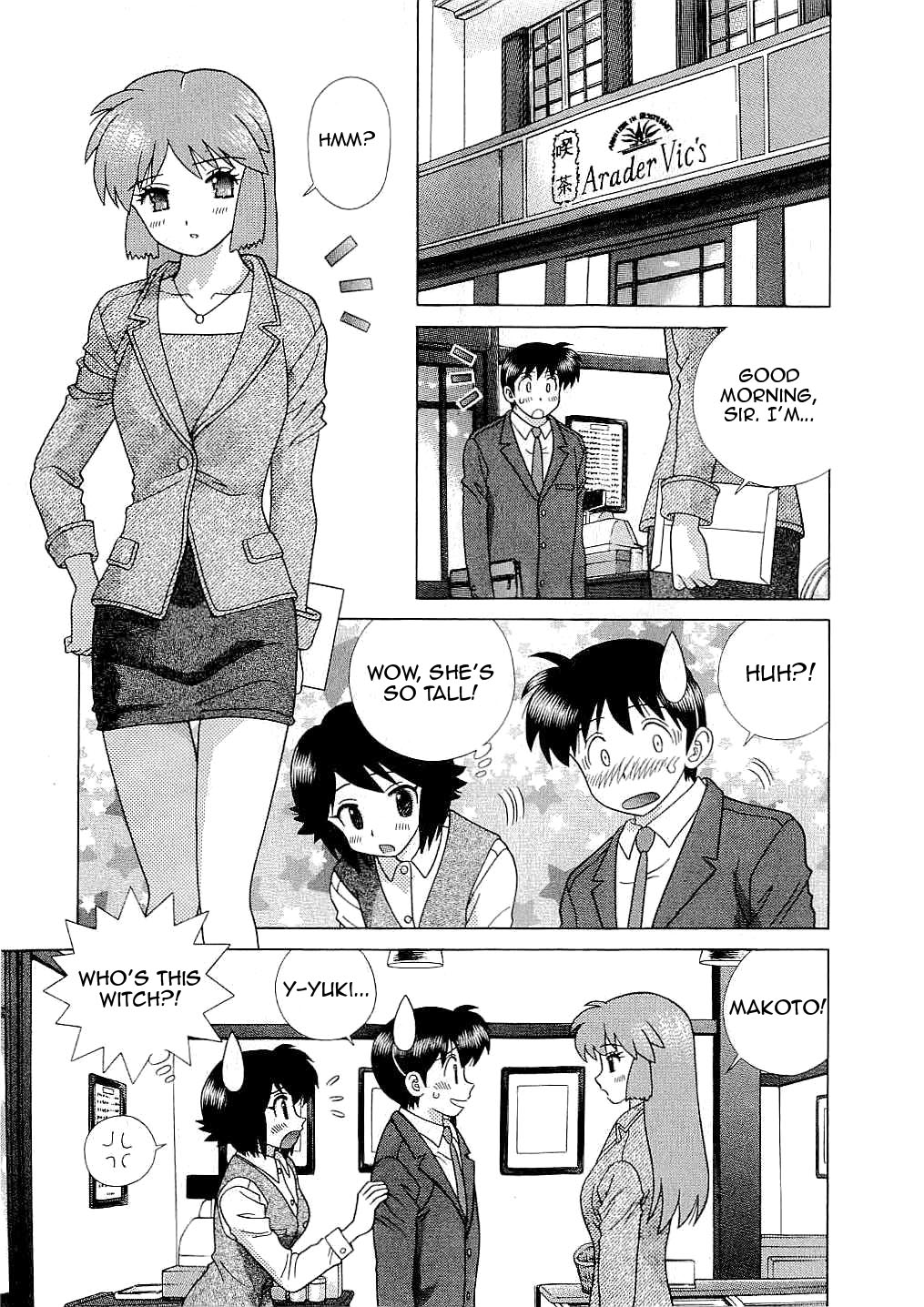 Halaman dari Futari Ecchi Chapter 414