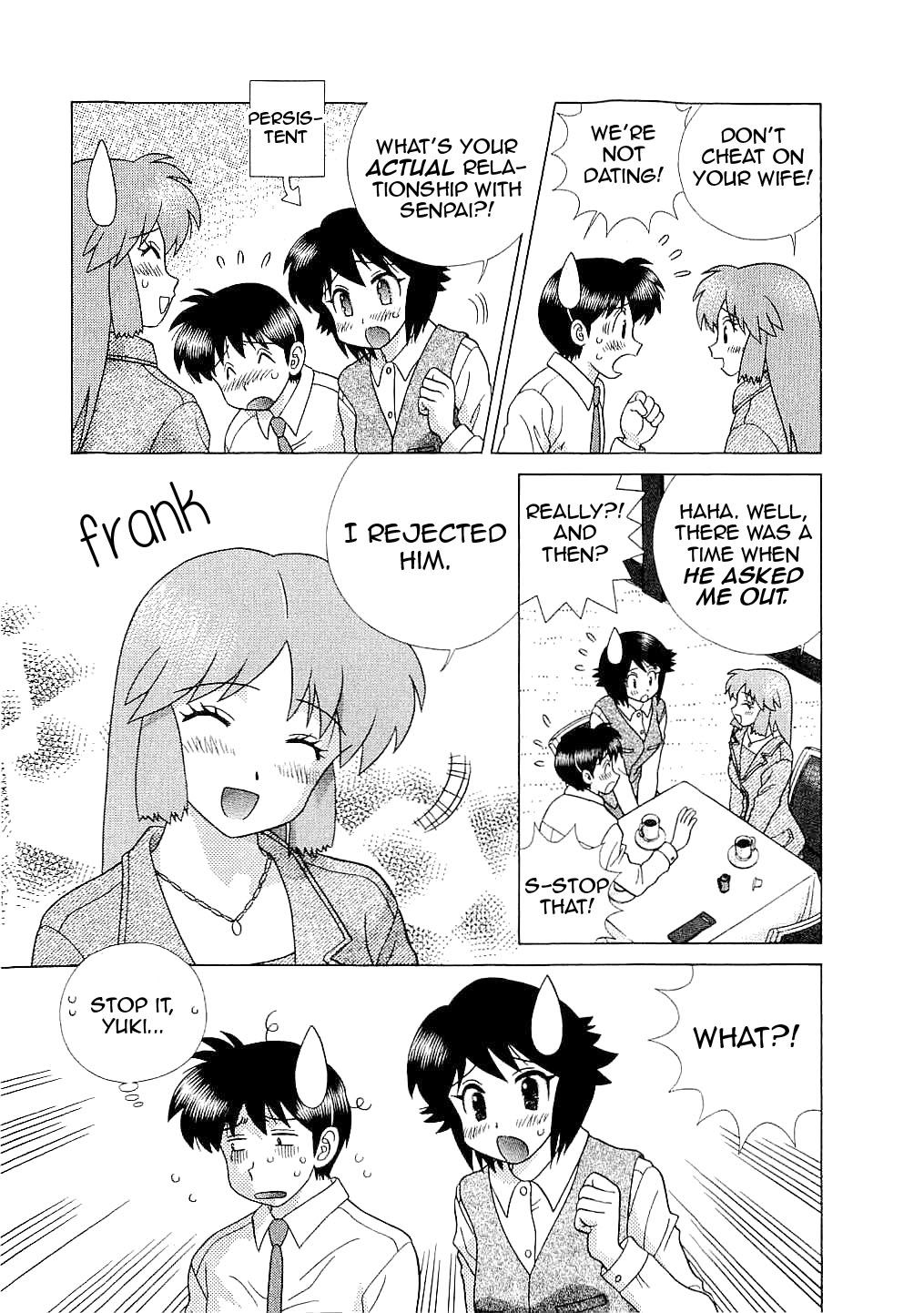 Halaman dari Futari Ecchi Chapter 414