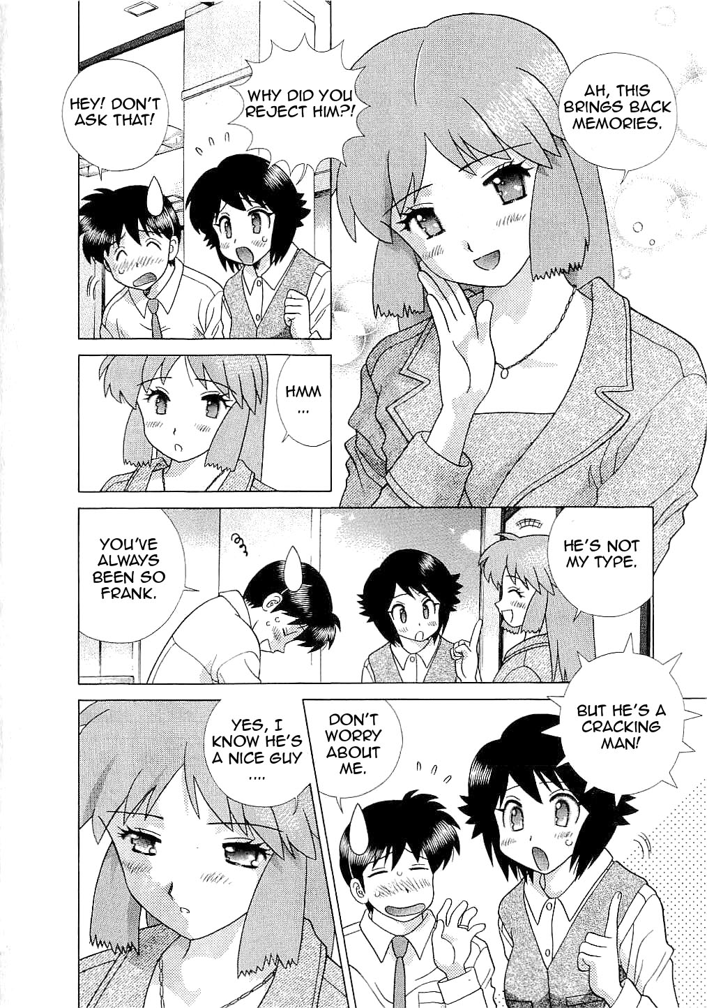 Halaman dari Futari Ecchi Chapter 414
