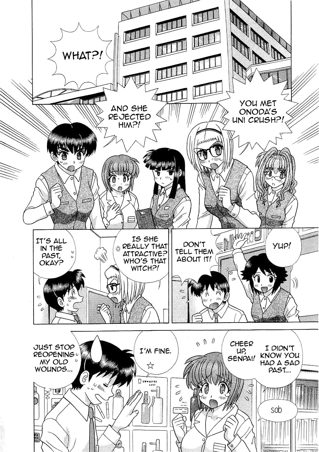 Halaman dari Futari Ecchi Chapter 414