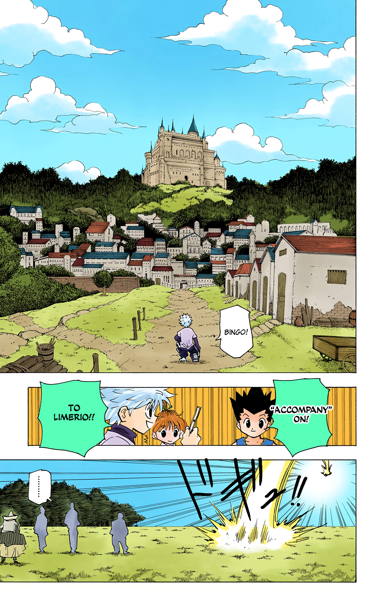Halaman dari HUNTER x HUNTER (Official Colored) Chapter 183