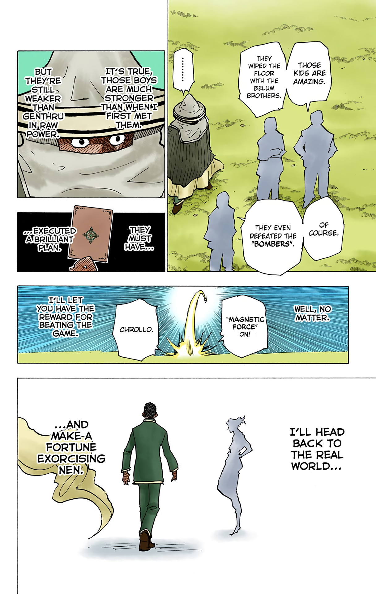 Halaman dari HUNTER x HUNTER (Official Colored) Chapter 183