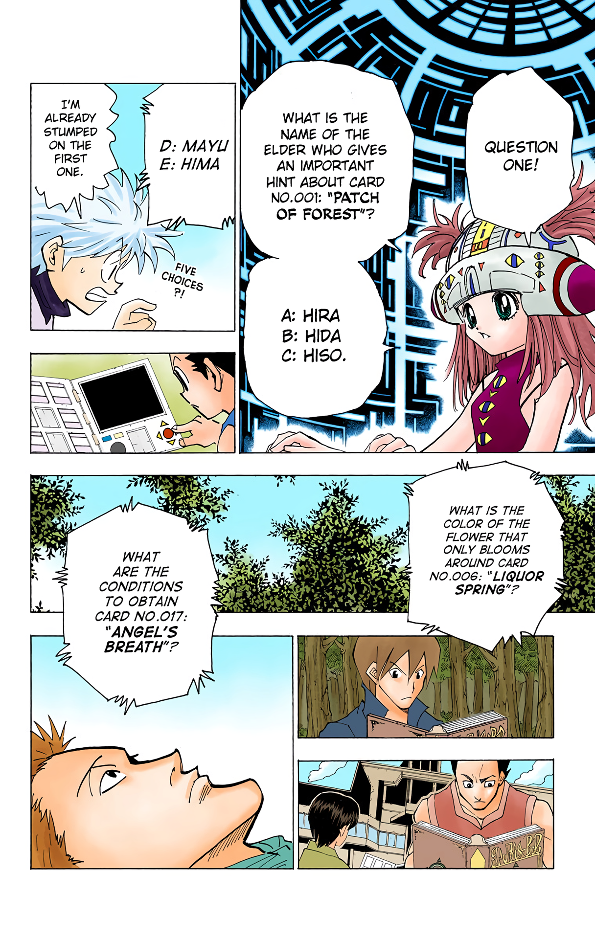 Halaman dari HUNTER x HUNTER (Official Colored) Chapter 183