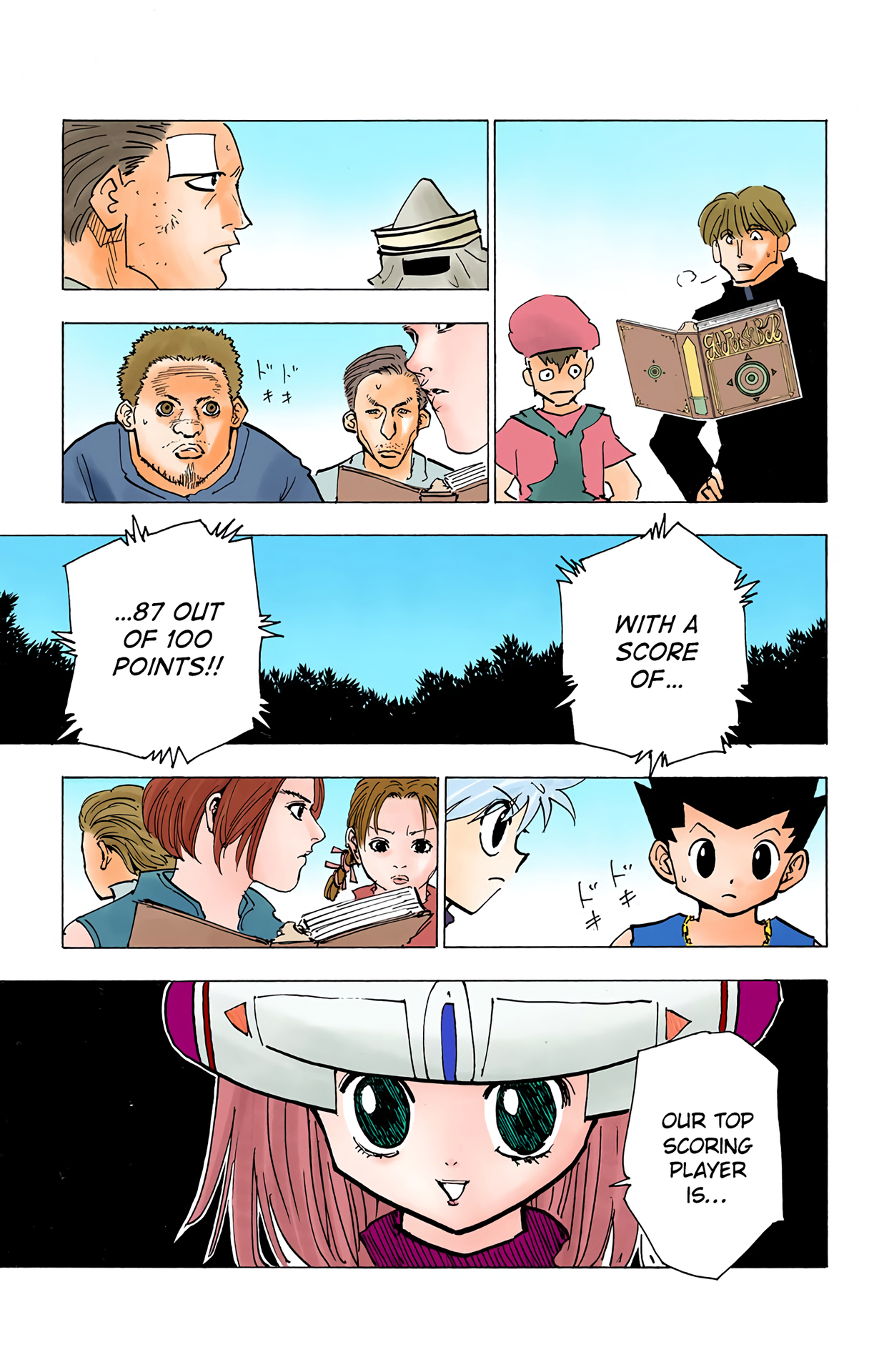 Halaman dari HUNTER x HUNTER (Official Colored) Chapter 183