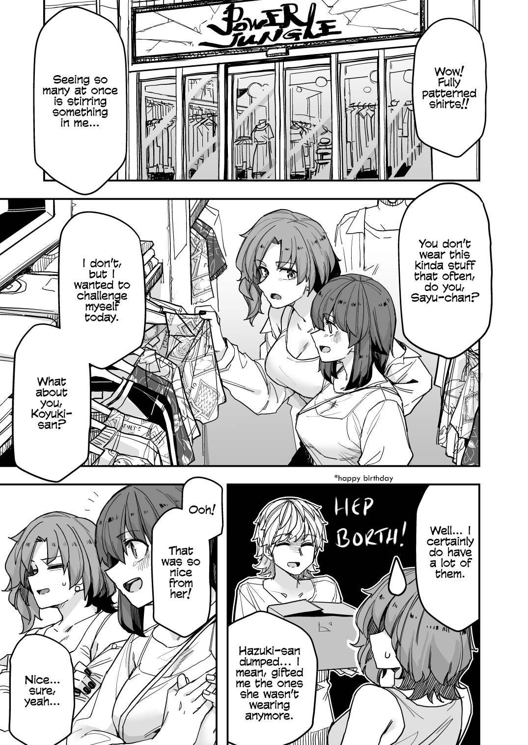 Halaman dari Ikemen Joshi to Josou Danshi Chapter 114