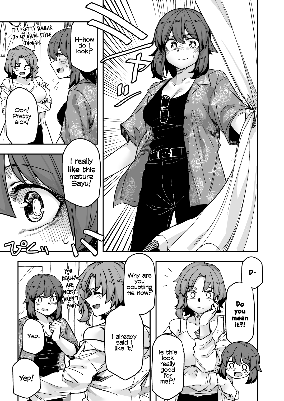Halaman dari Ikemen Joshi to Josou Danshi Chapter 114