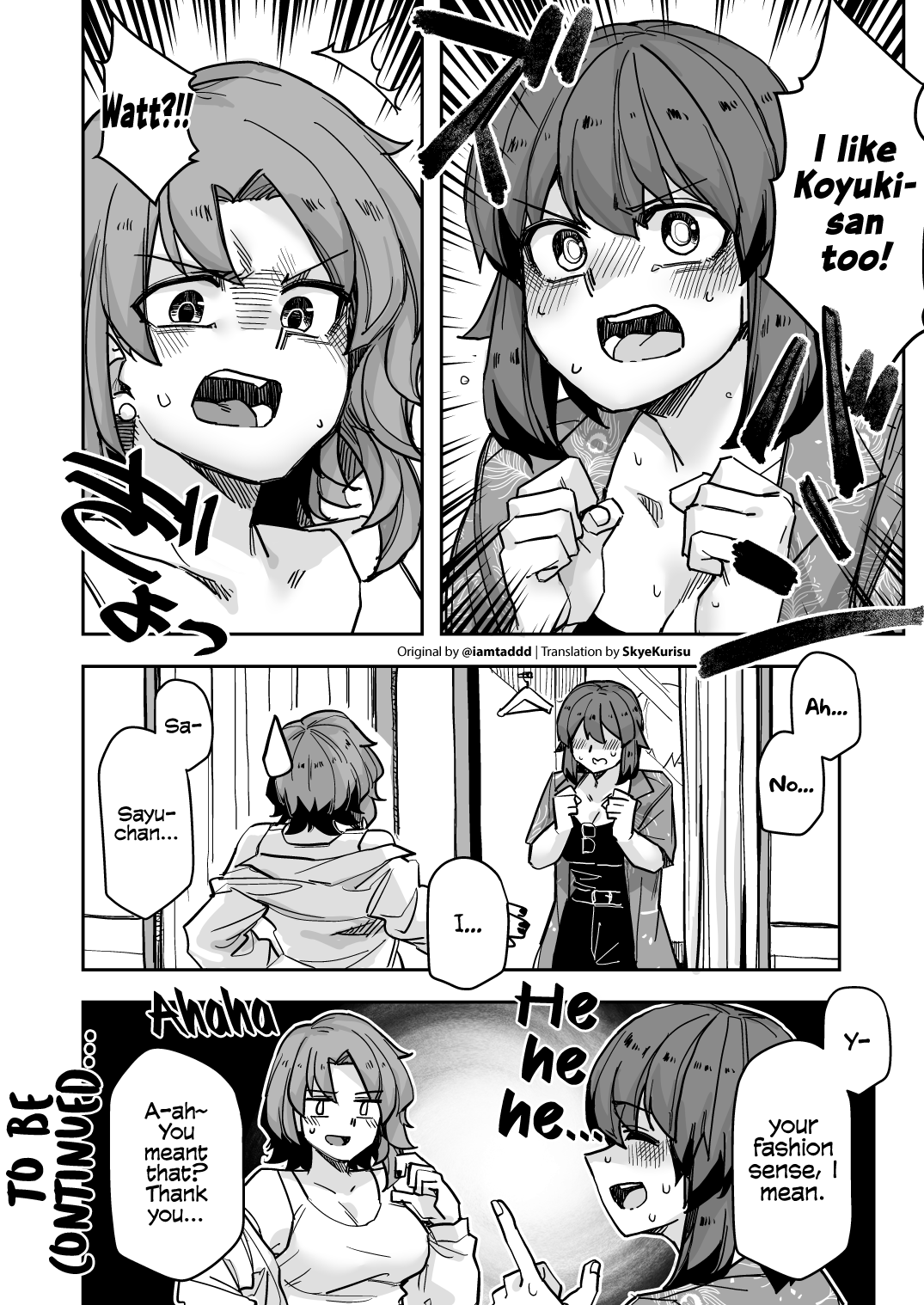 Halaman dari Ikemen Joshi to Josou Danshi Chapter 114