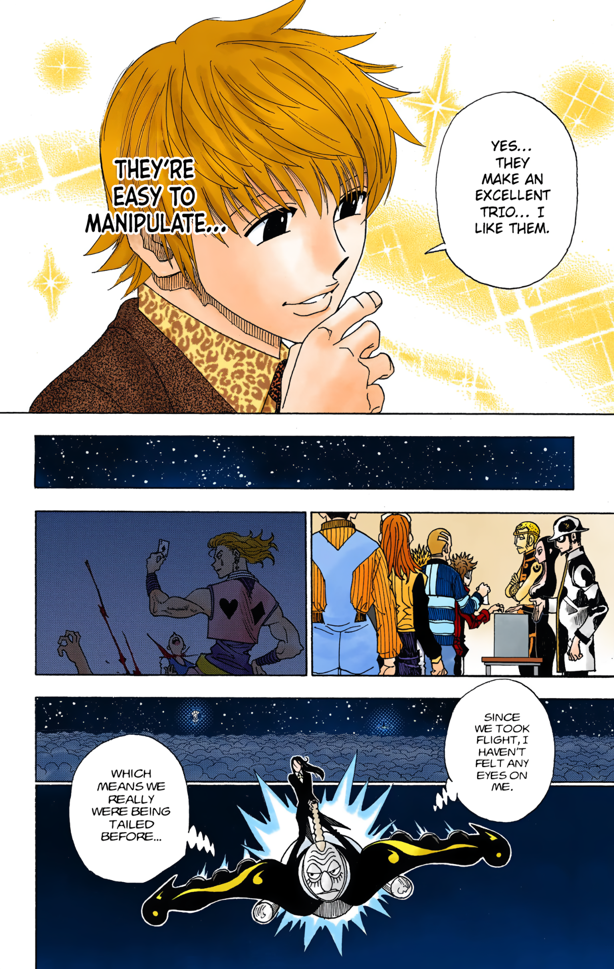 Halaman dari HUNTER x HUNTER (Official Colored) Chapter 329