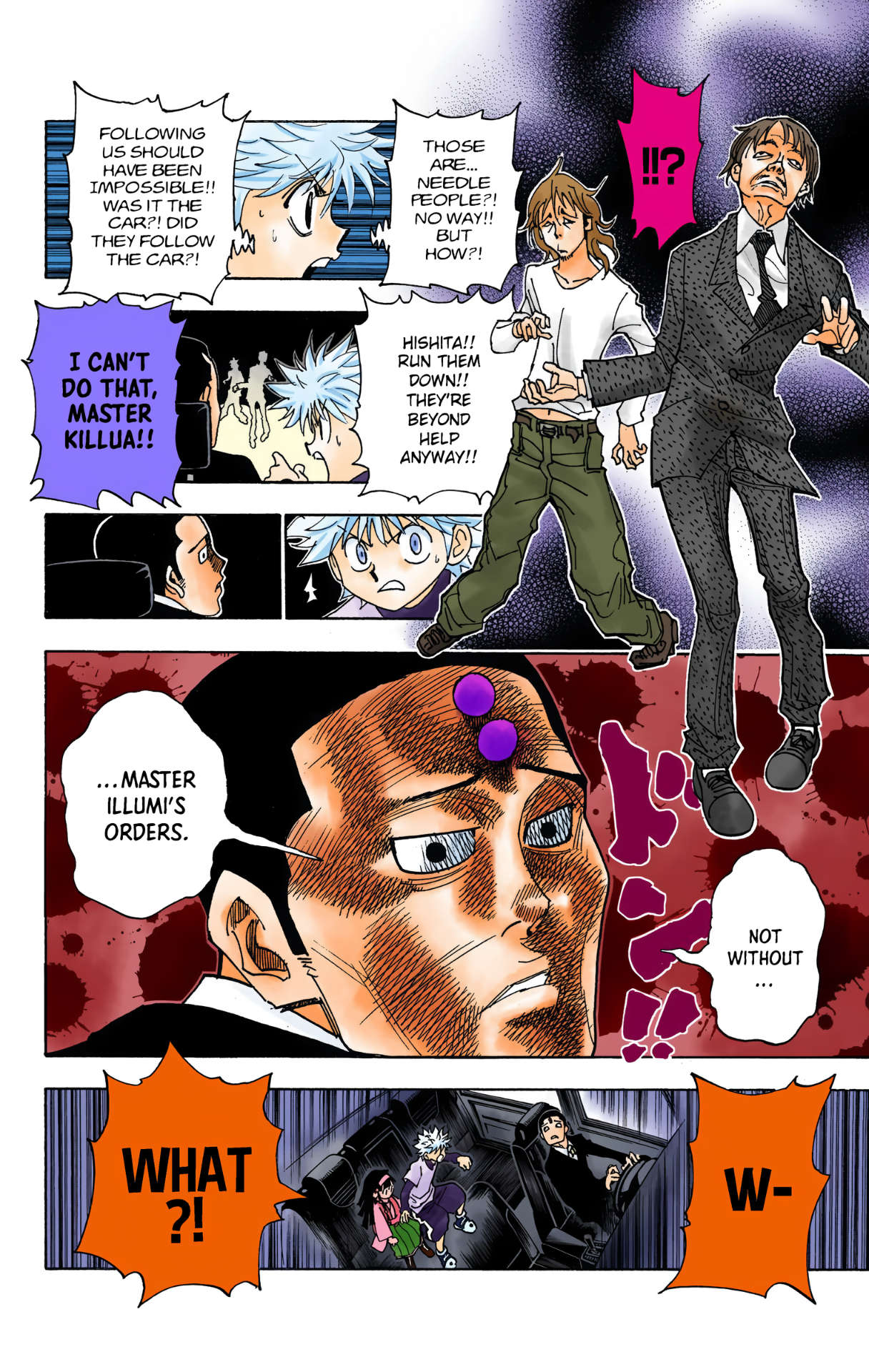 Halaman dari HUNTER x HUNTER (Official Colored) Chapter 329