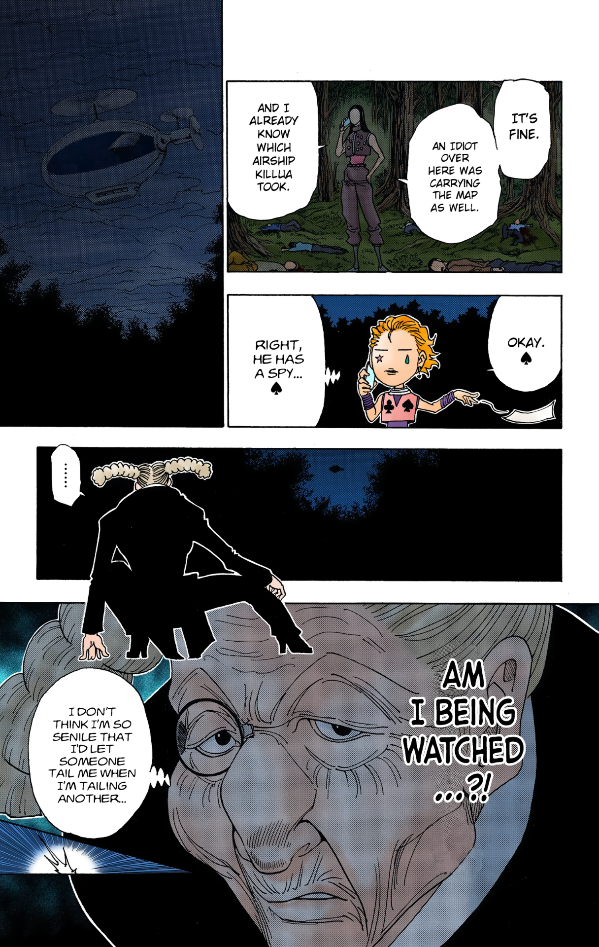 Halaman dari HUNTER x HUNTER (Official Colored) Chapter 329