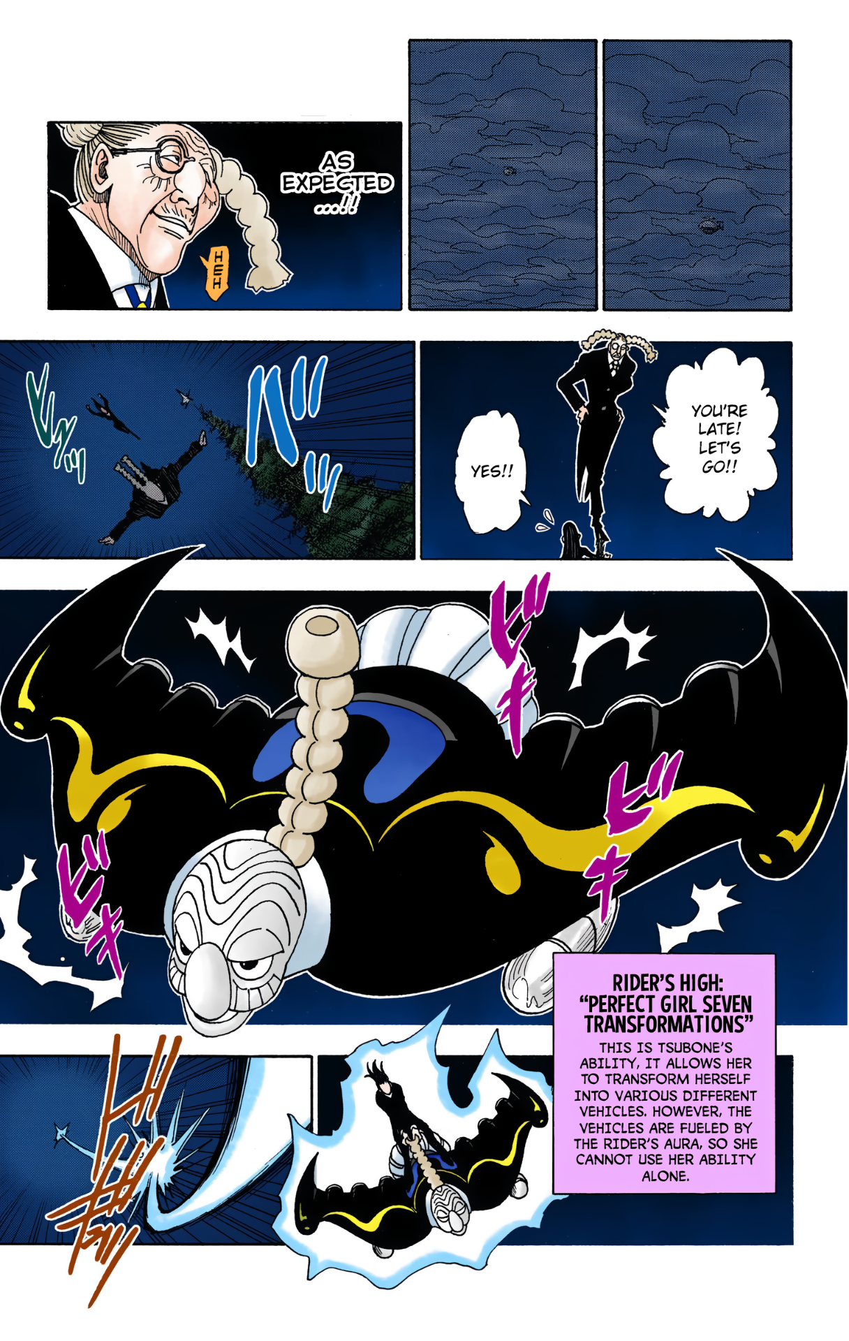 Halaman dari HUNTER x HUNTER (Official Colored) Chapter 329