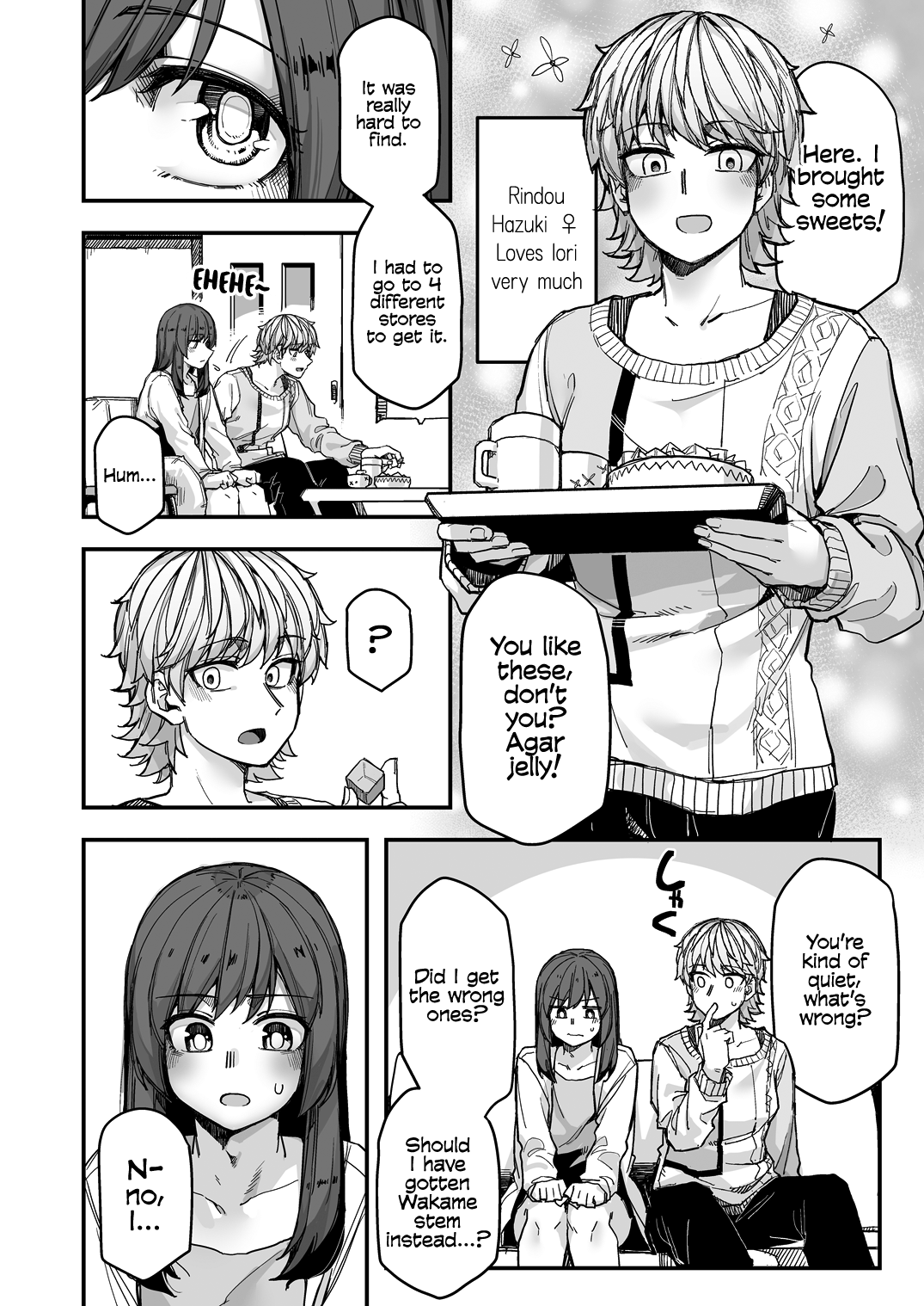 Halaman dari Ikemen Joshi to Josou Danshi Chapter 107