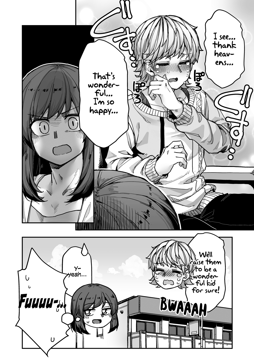 Halaman dari Ikemen Joshi to Josou Danshi Chapter 107