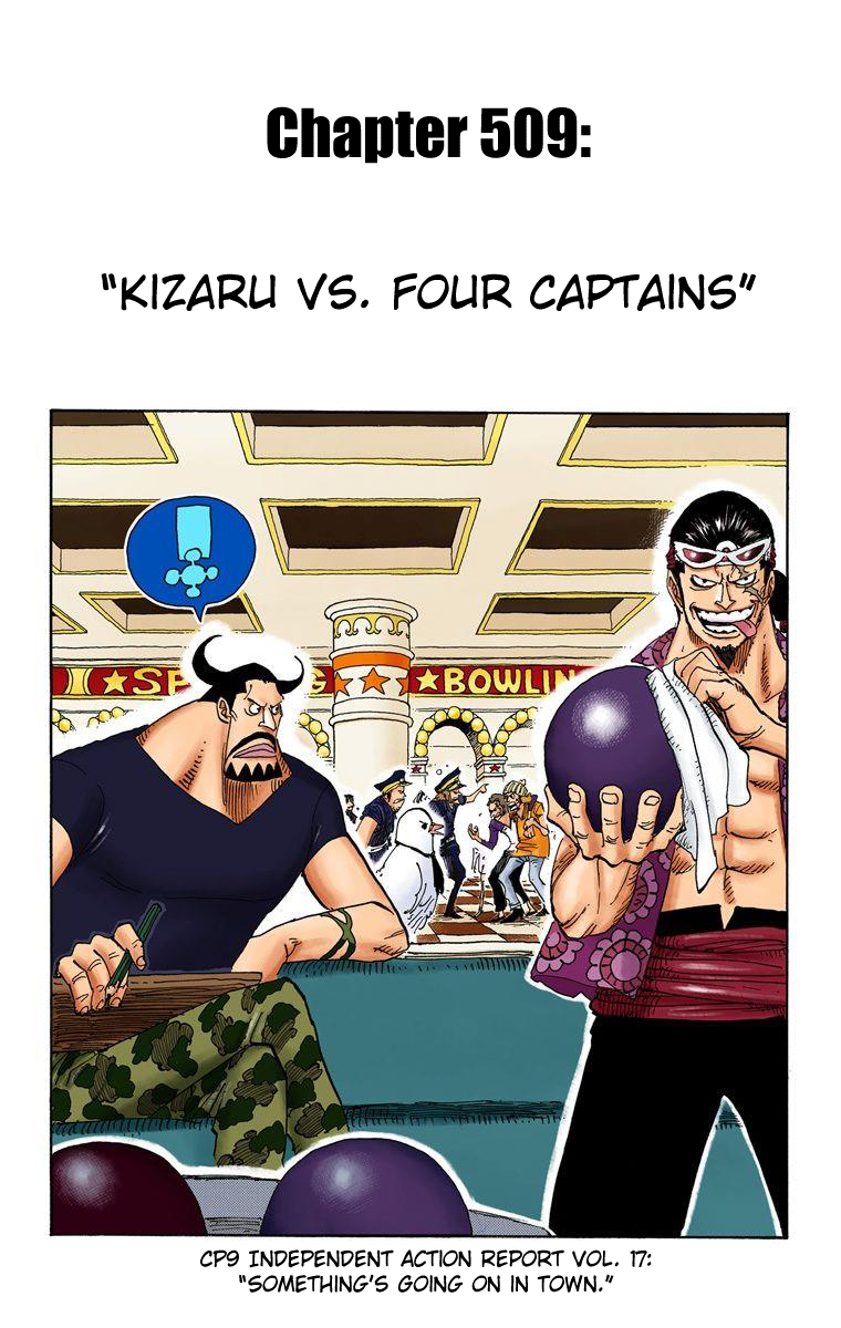 Halaman dari One Piece (Official Colored) Chapter 509
