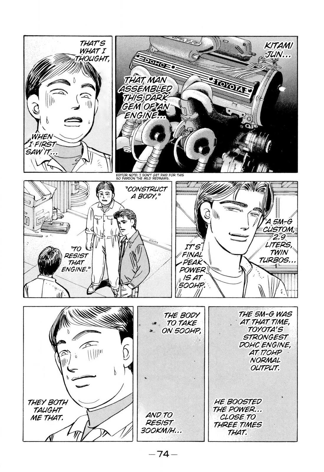 Halaman dari Wangan Midnight Chapter 96