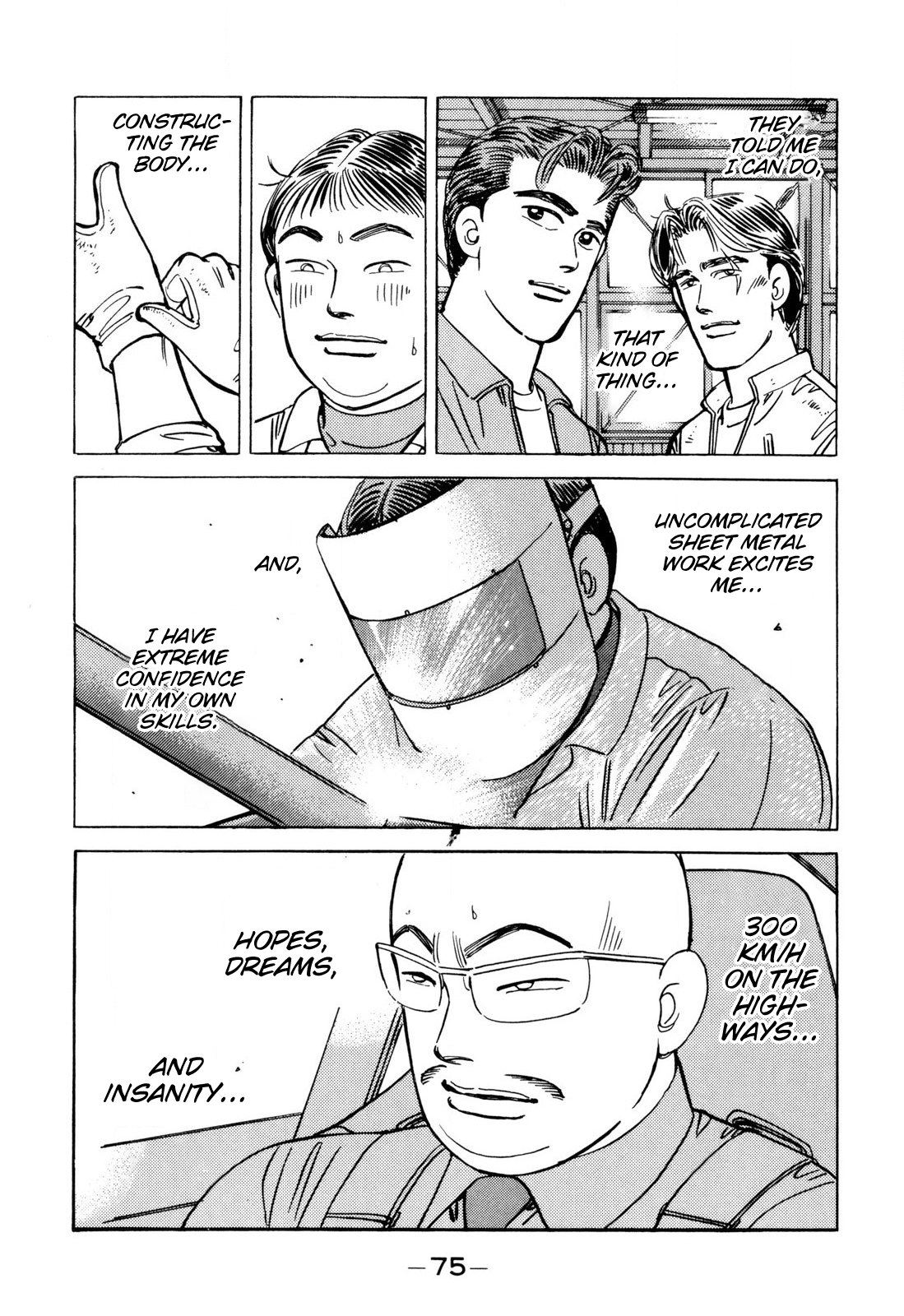 Halaman dari Wangan Midnight Chapter 96